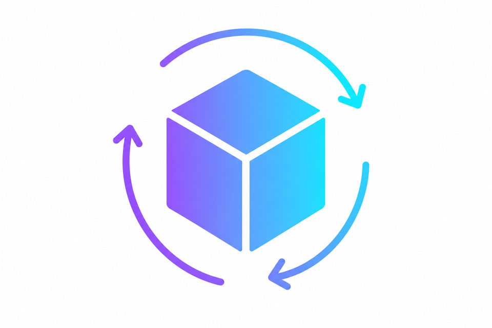3D Transformation Icon