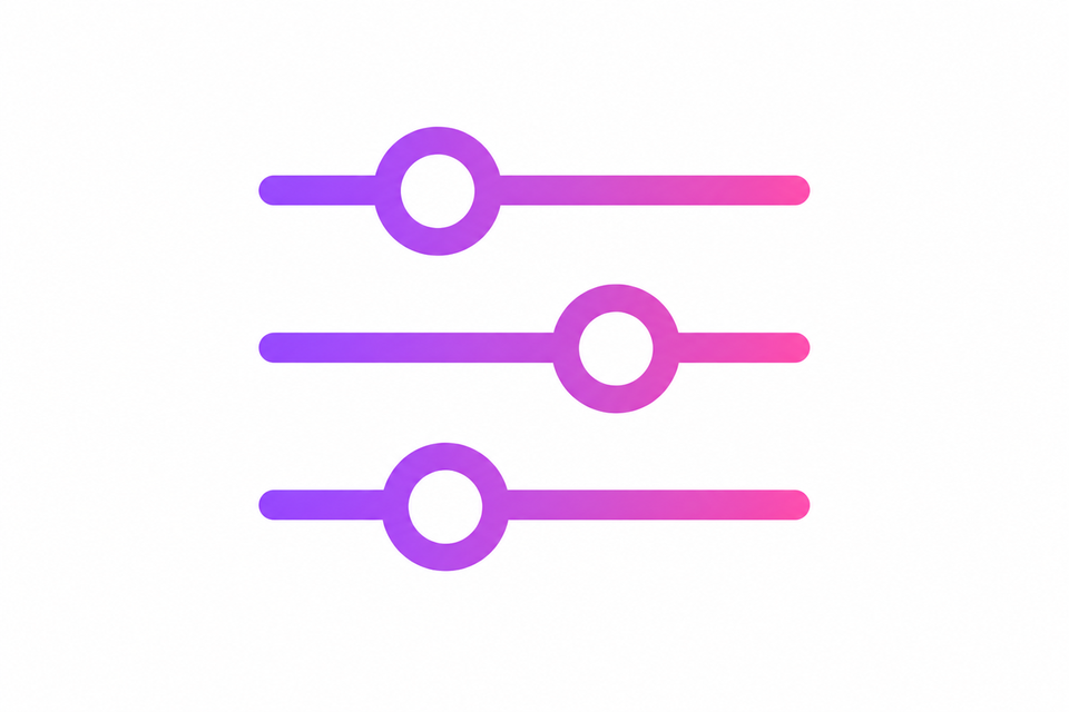 Fine-Tune Parameters Icon